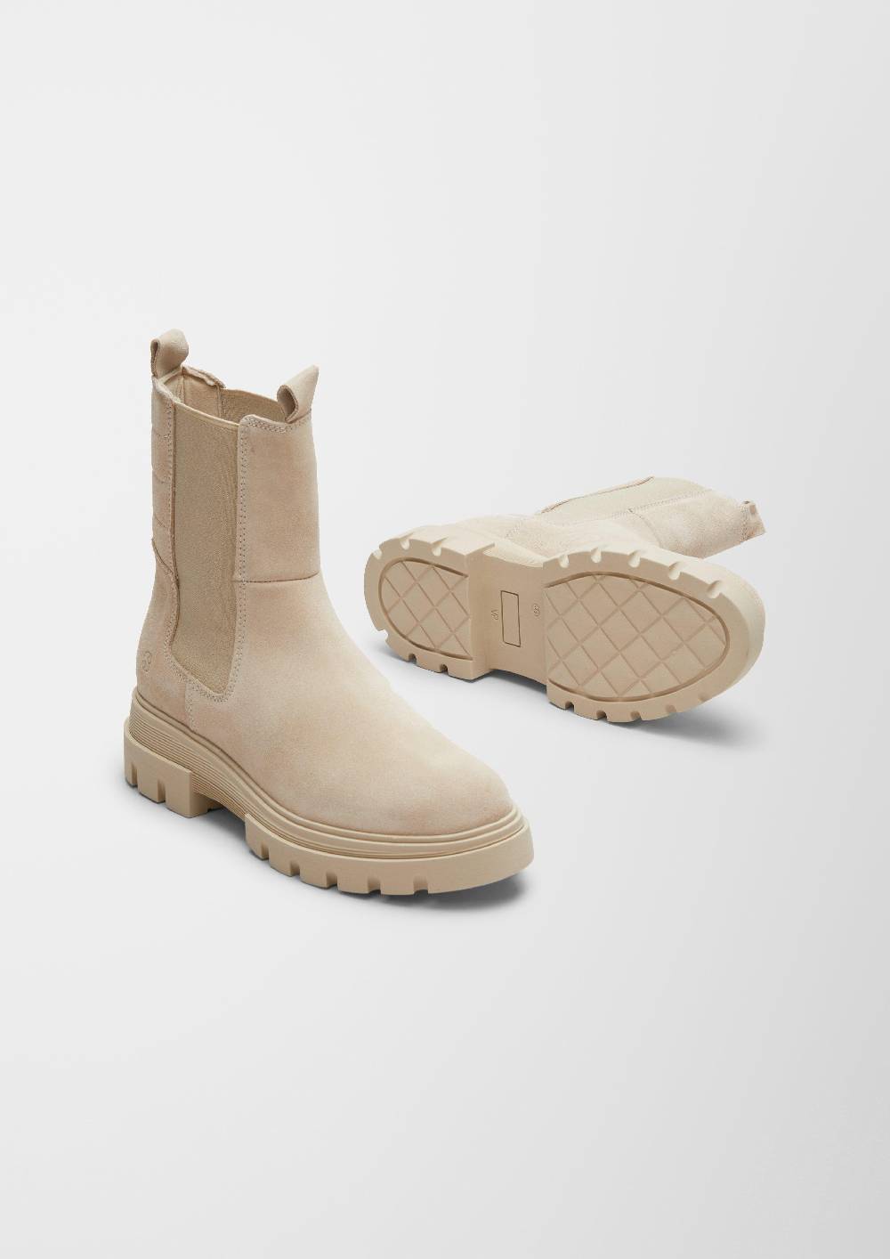 S.Oliver Stiefel Aus Rindsleder