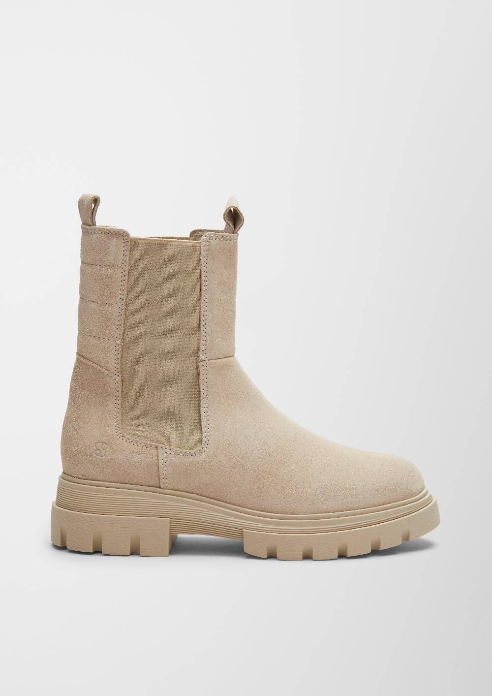 S.Oliver Stiefel Aus Rindsleder