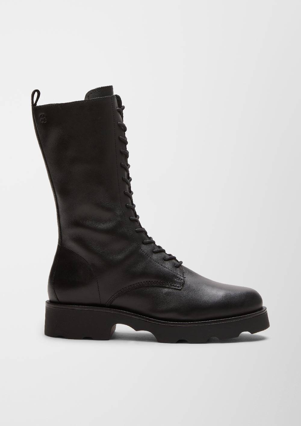 S.Oliver Stiefel Aus Rindsleder