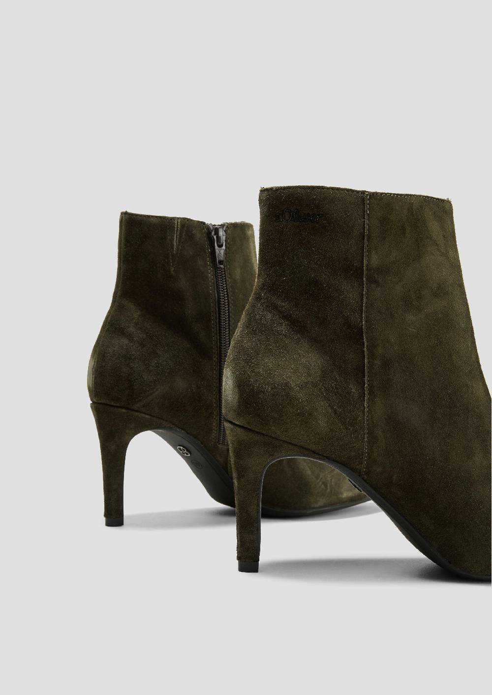 S.Oliver Stiefel Aus Rindsleder