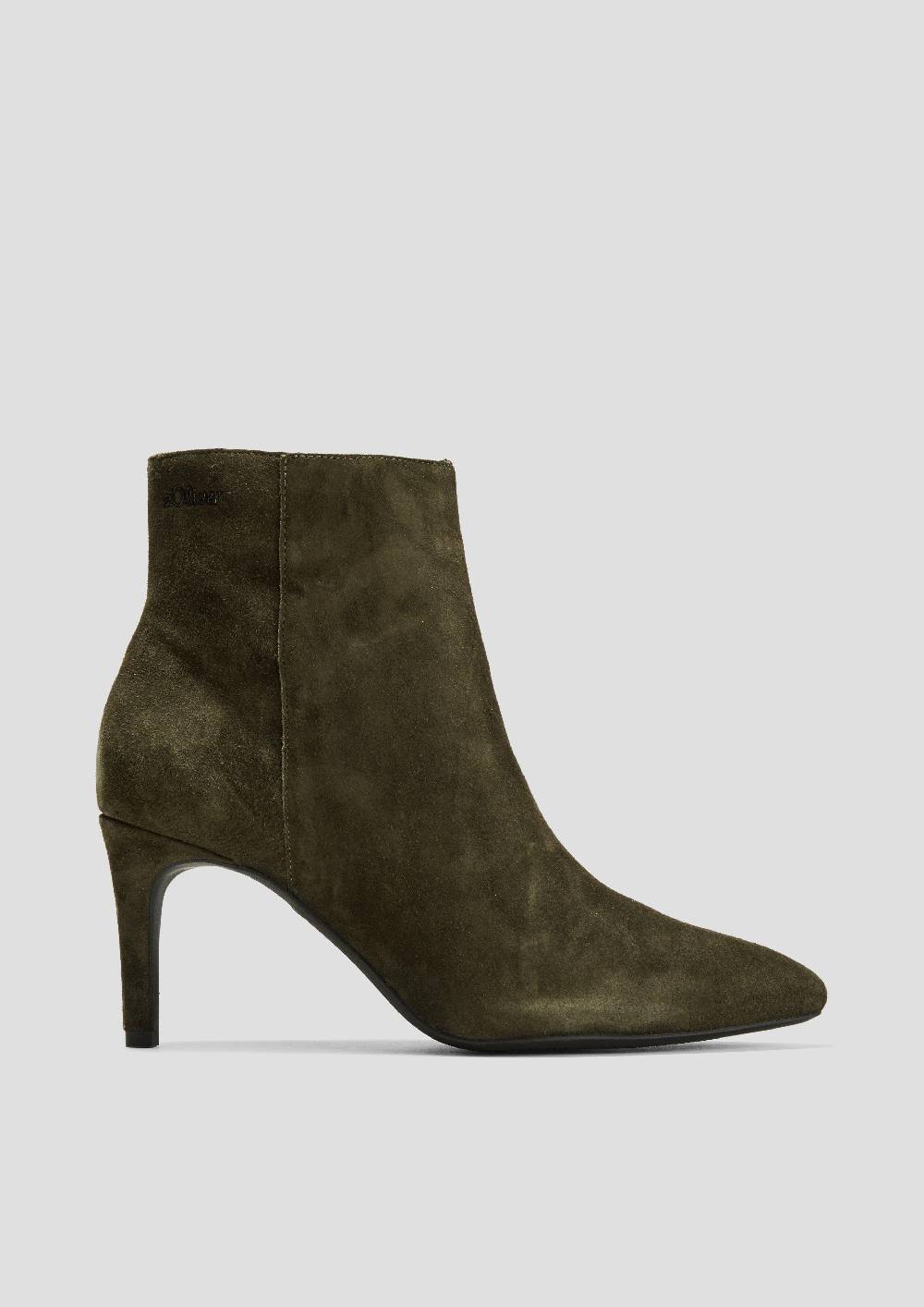 S.Oliver Stiefel Aus Rindsleder