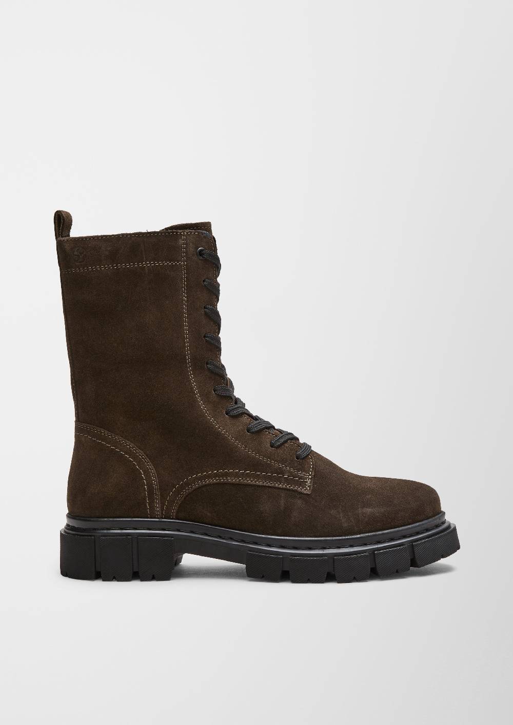 S.Oliver Stiefel Aus Veloursleder