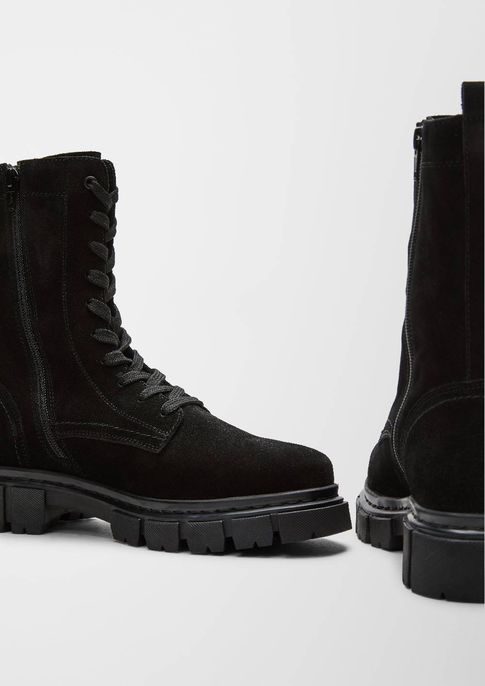 S.Oliver Stiefel Aus Veloursleder