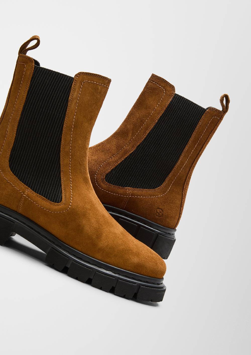 S.Oliver Stiefel Aus Veloursleder