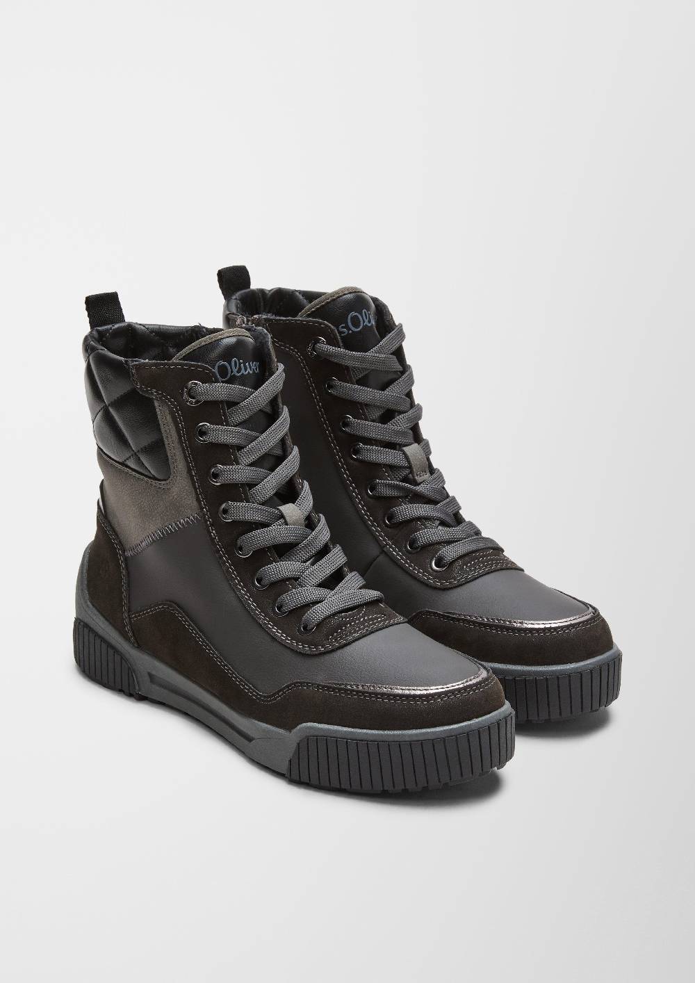 S.Oliver Stiefel Im Lederlook