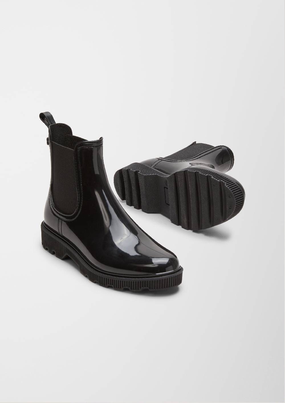 S.Oliver Stiefel In Lackleder-Optik