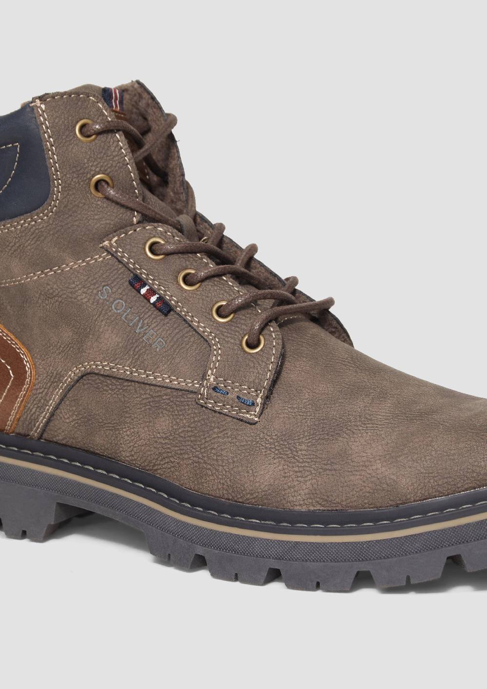 S.Oliver Stiefel In Leder-Optik