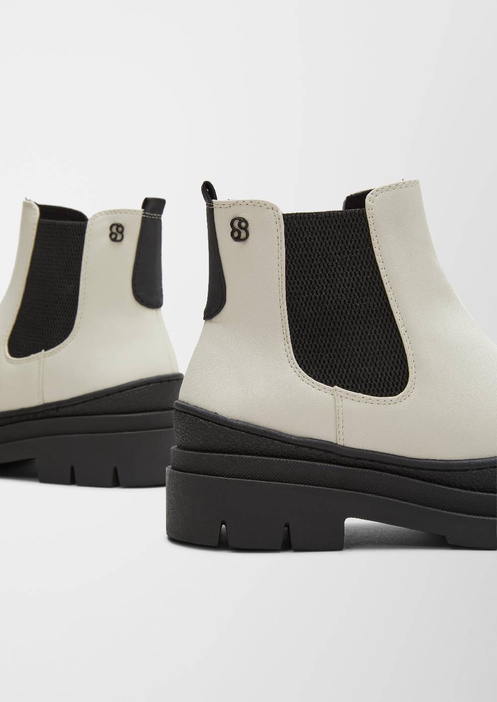 S.Oliver Stiefel In Leder-Optik