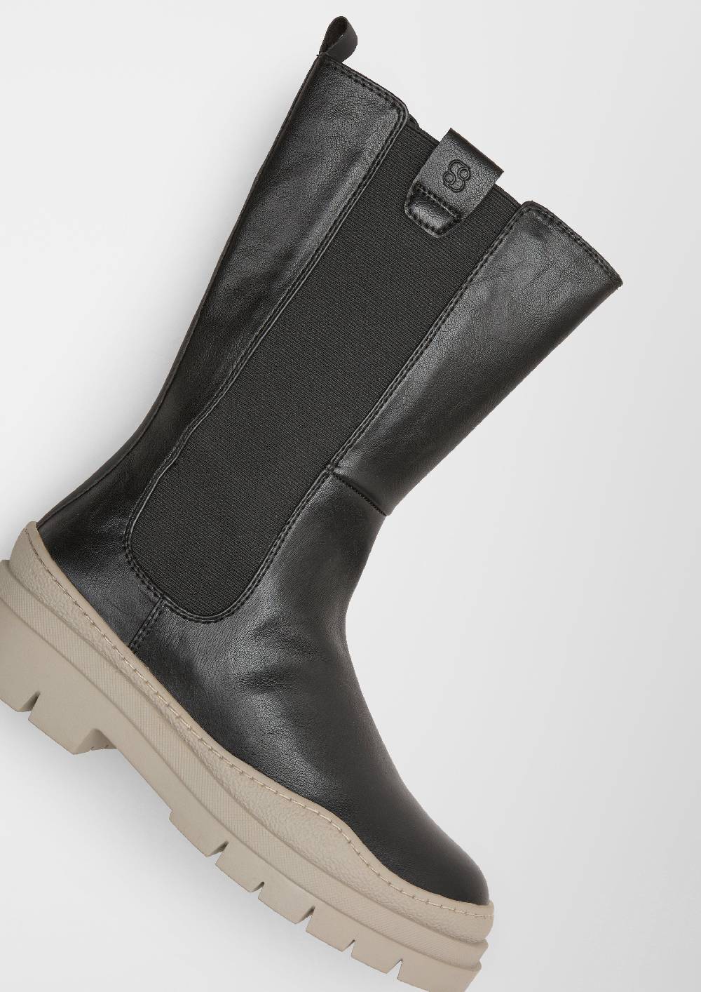 S.Oliver Stiefel In Leder-Optik