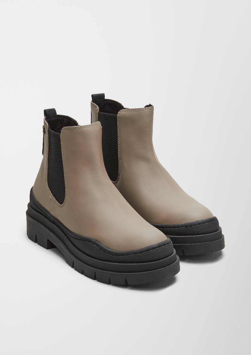 S.Oliver Stiefel In Leder-Optik