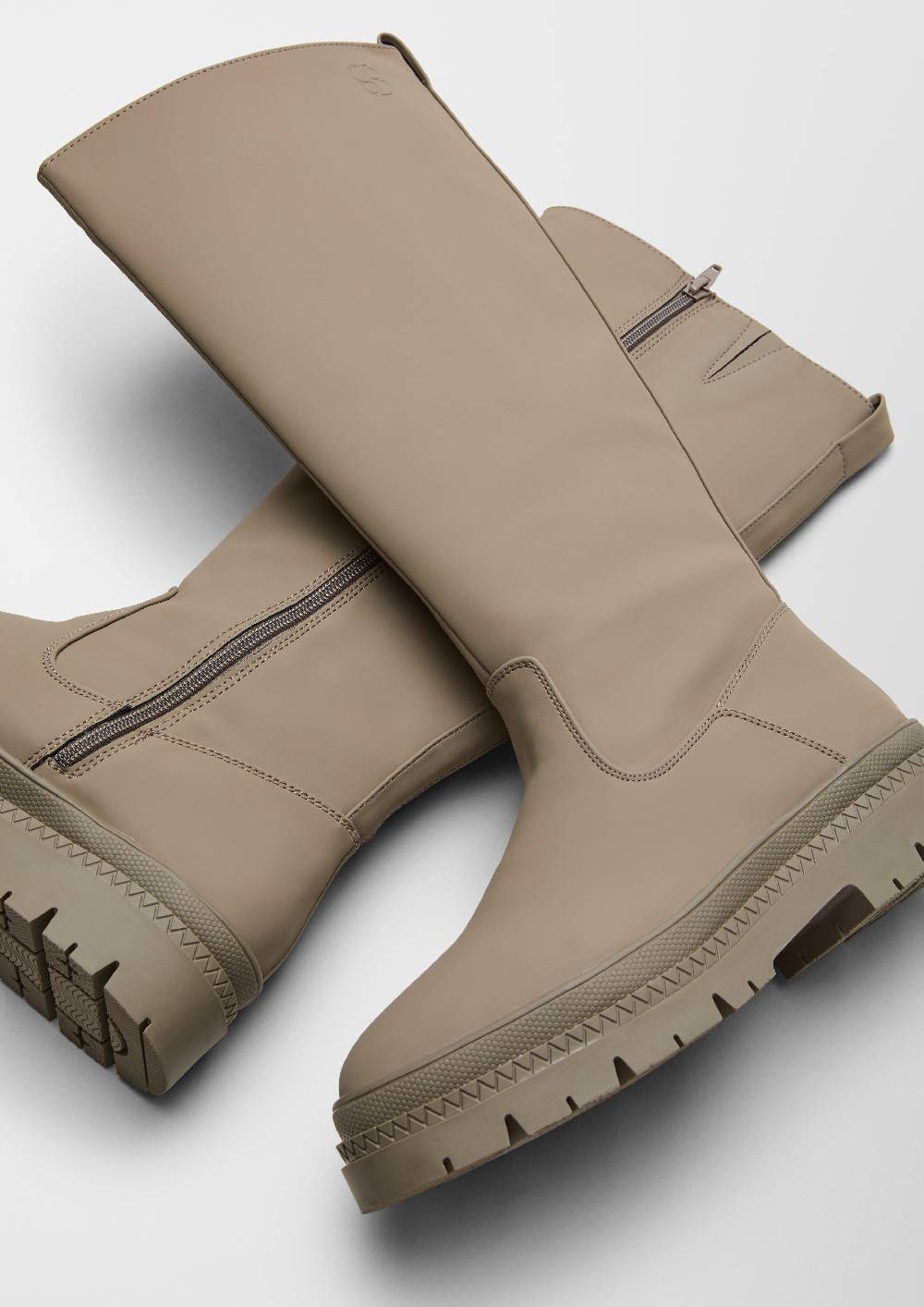 S.Oliver Stiefel In Leder-Optik