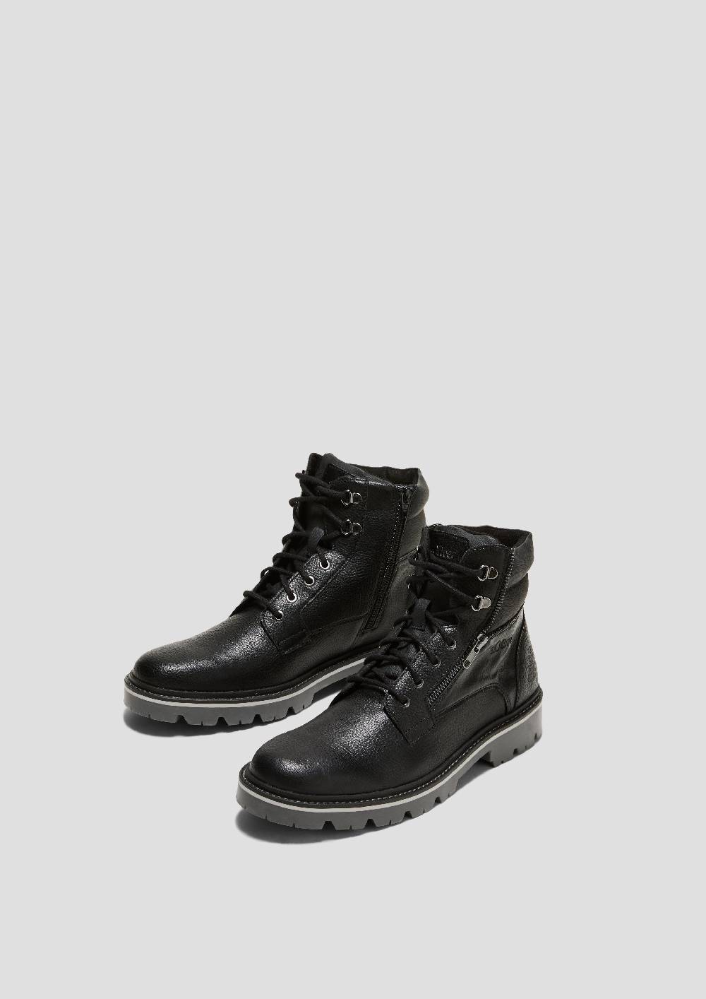 S.Oliver Stiefel In Lederoptik