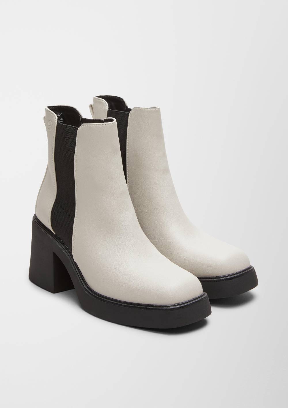 S.Oliver Stiefel Mit Blockabsatz