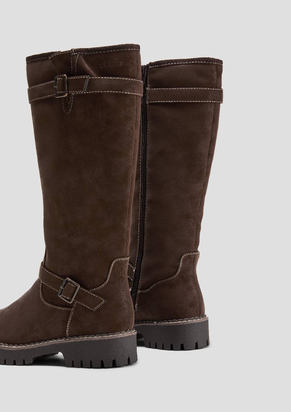 S.Oliver Stiefel Mit Dornschließe