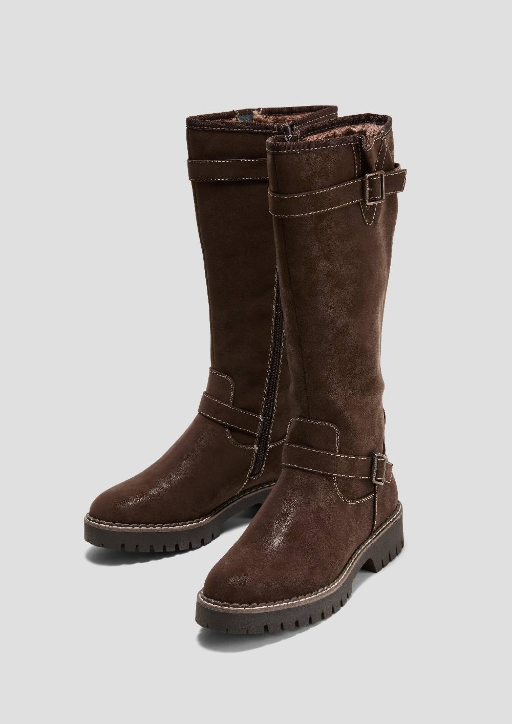 S.Oliver Stiefel Mit Dornschließe