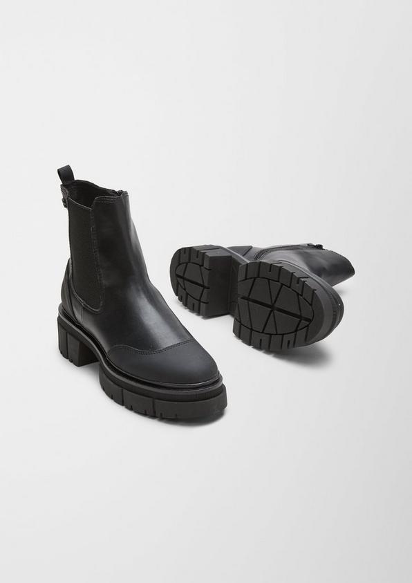 s.Oliver Stiefel mit Plateausohle