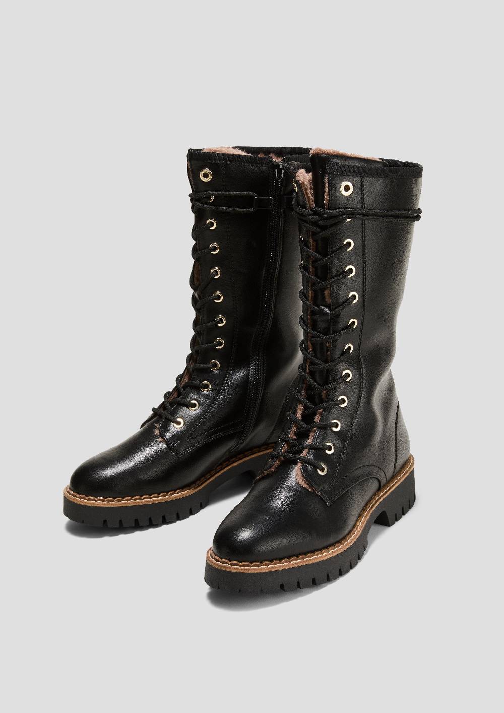 S.Oliver Stiefel Mit Profilsohle