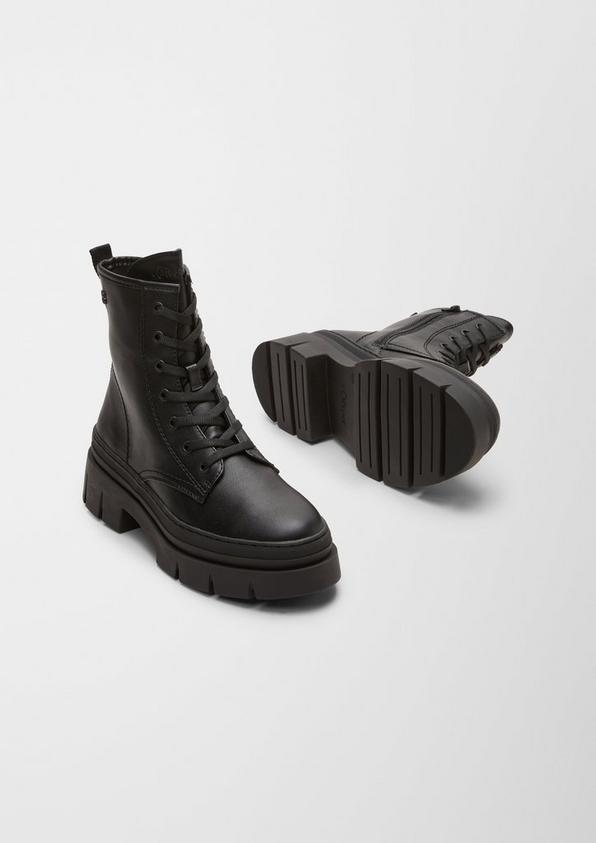 s.Oliver Stiefel mit Schnürung