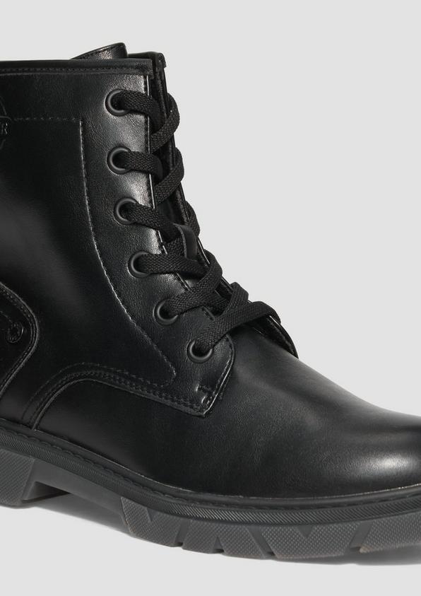 s.Oliver Stiefel mit Schnürung und Reißverschluss