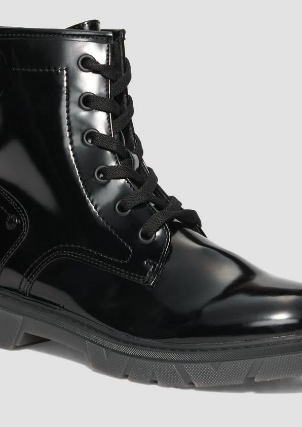 s.Oliver Stiefel mit Schnürung und Reißverschluss