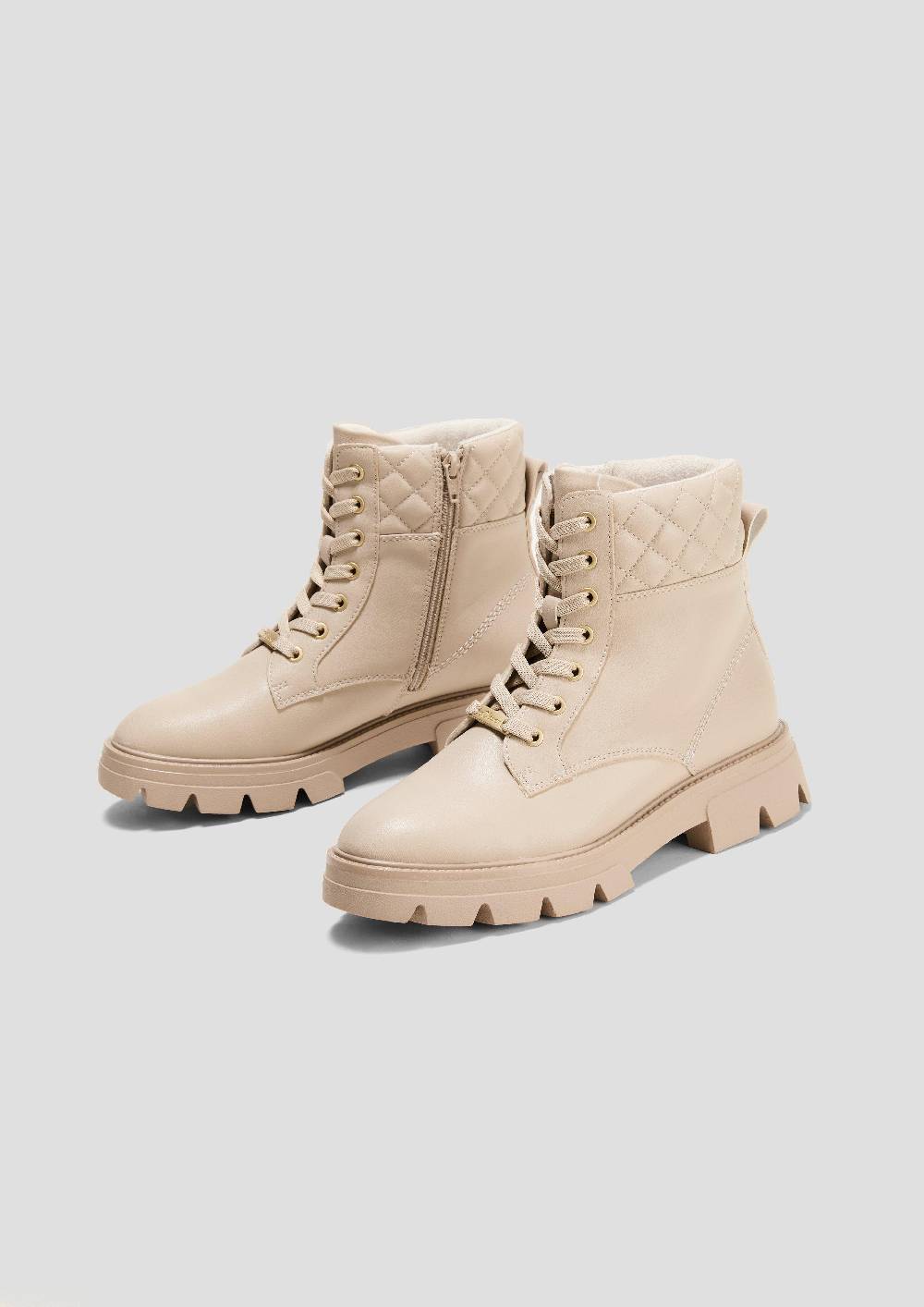 S.Oliver Stiefel Mit Stepp-Detail