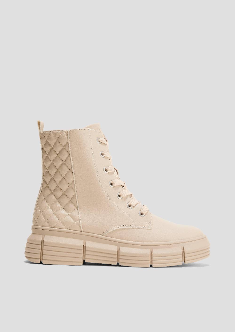 S.Oliver Stiefel Mit Steppmuster