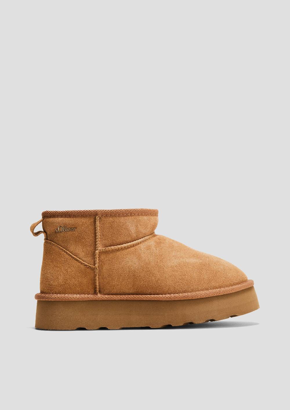 S.Oliver Stiefel Mit Teddyplüsch-Futter