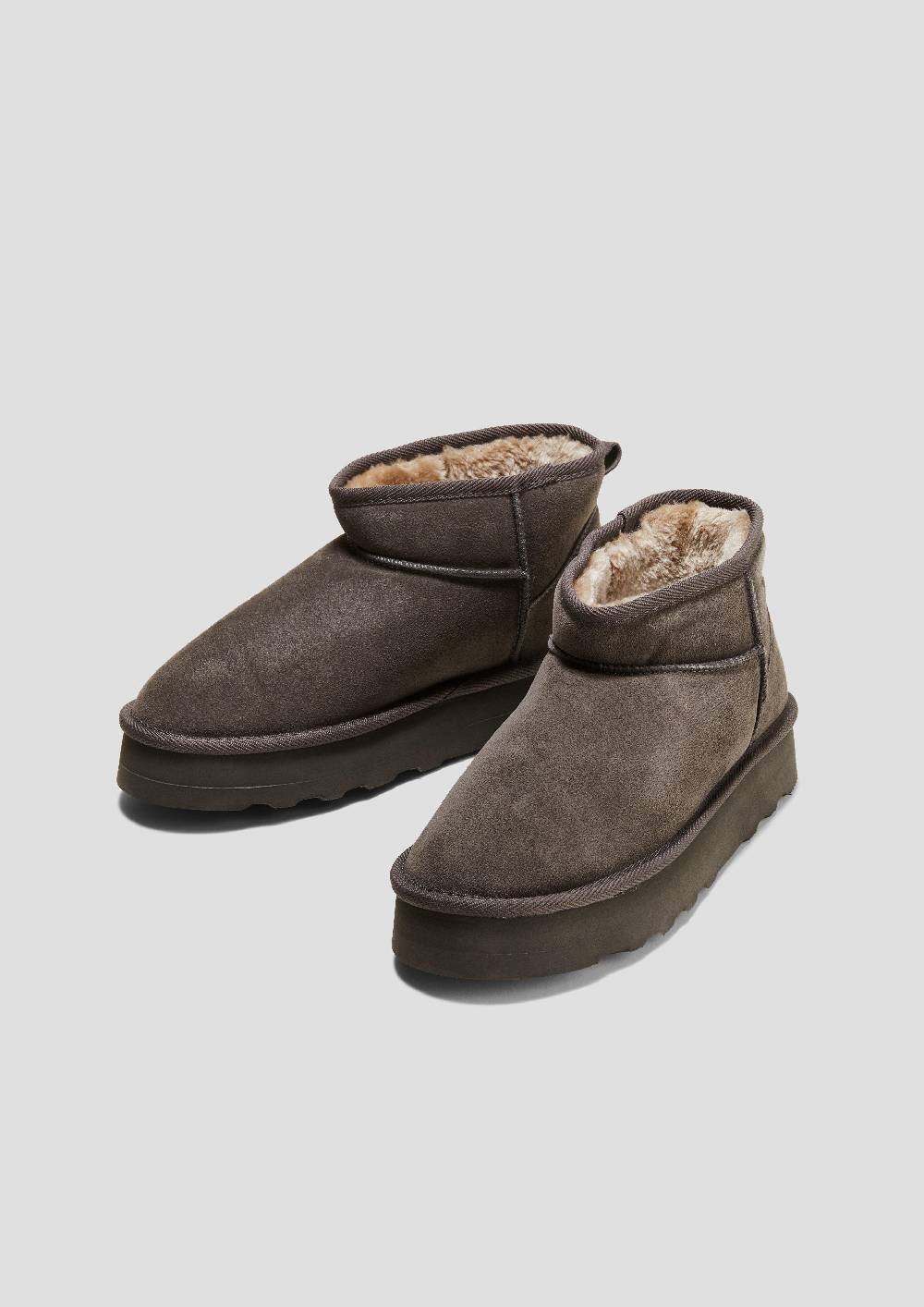 S.Oliver Stiefel Mit Teddyplüsch-Futter