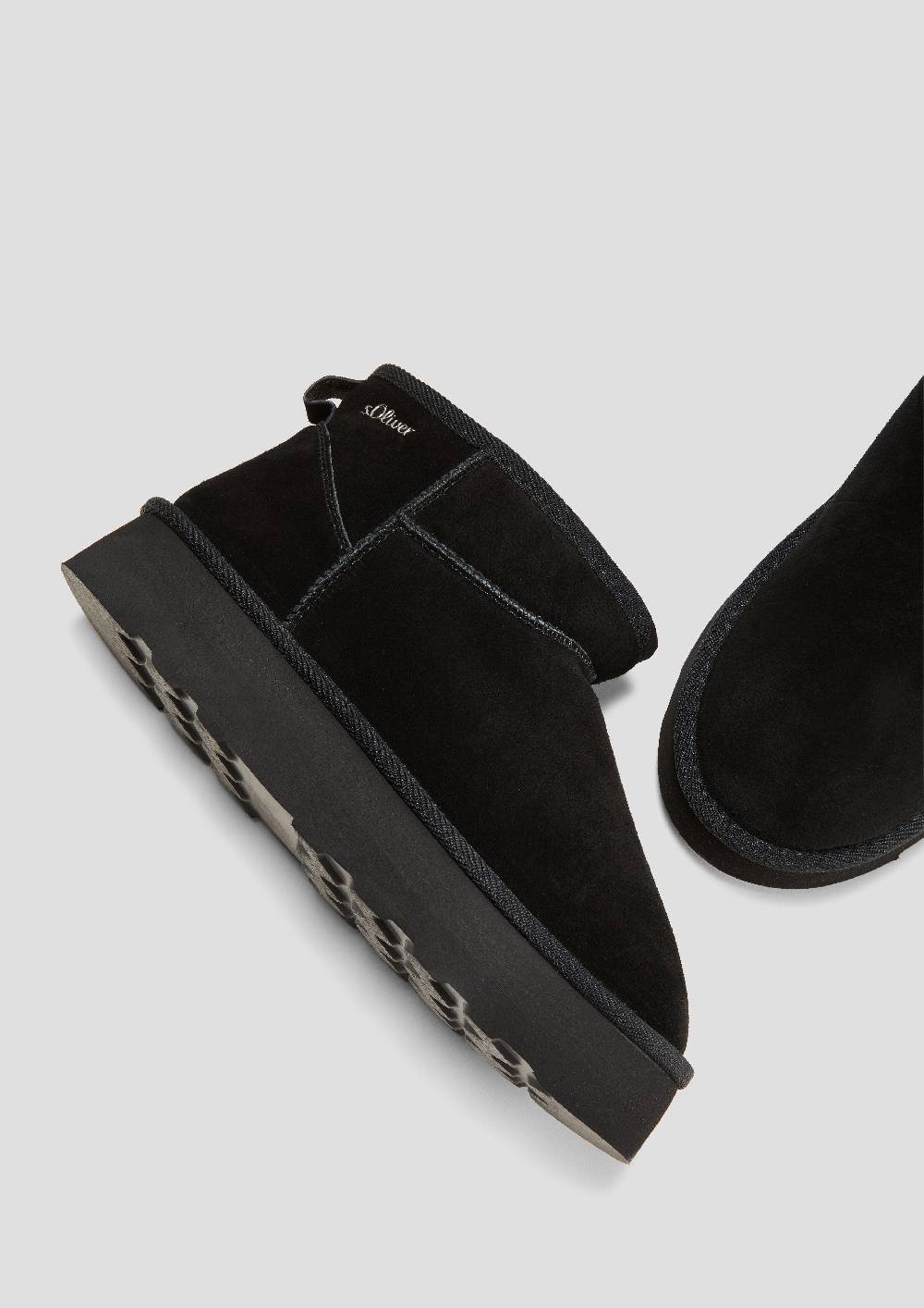 S.Oliver Stiefel Mit Teddyplüsch-Futter