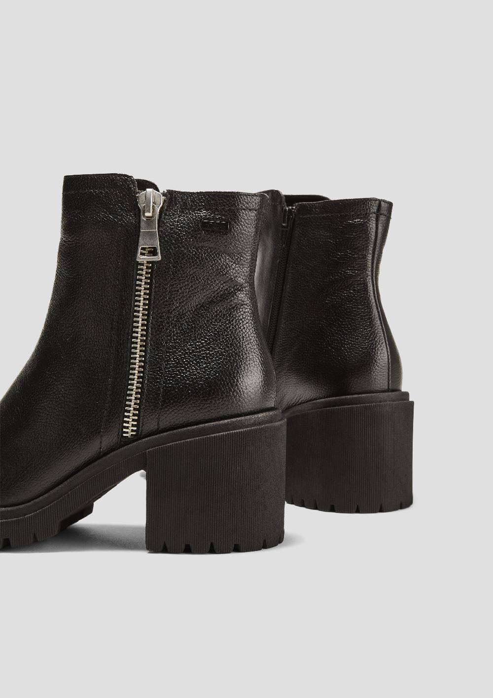 S.Oliver Stiefelette Aus Echtleder