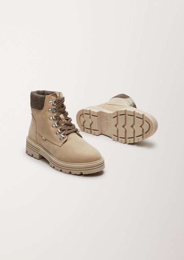 s.Oliver Stiefeletten aus Velours