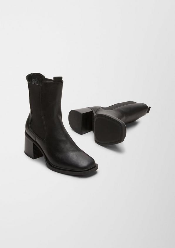 s.Oliver Stiefeletten mit Blockabsatz