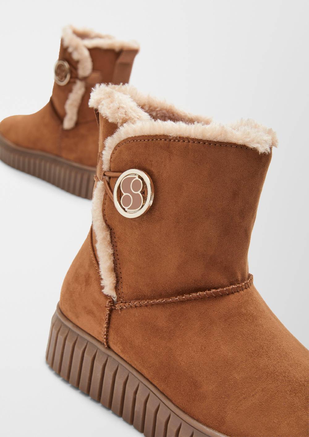 S.Oliver Stiefeletten Mit Plüschfutter
