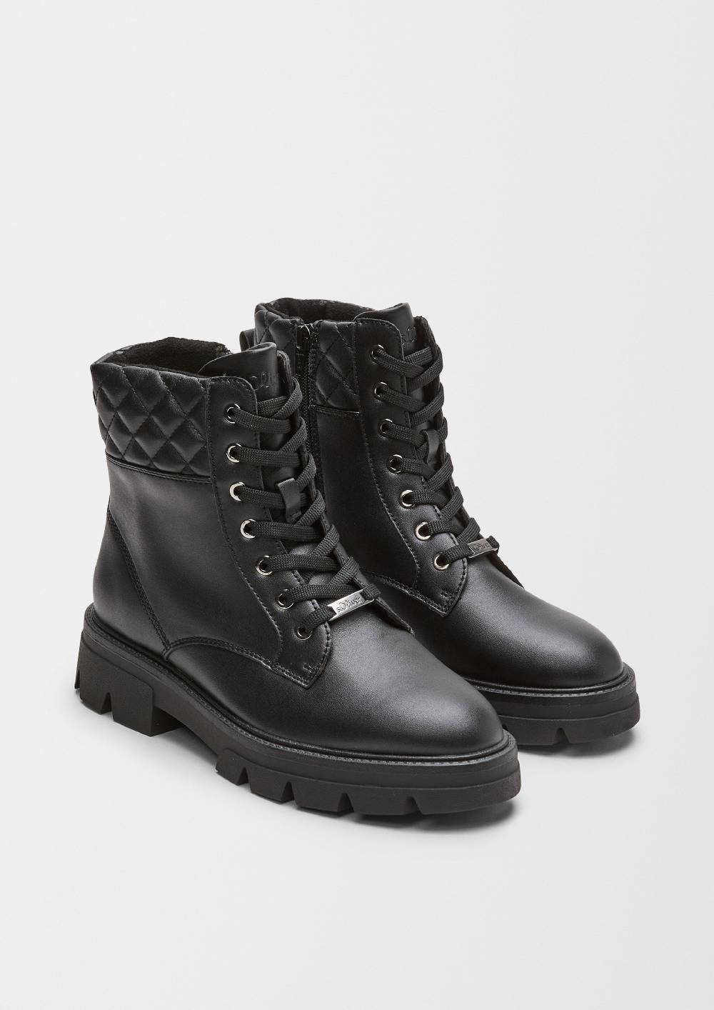 S.Oliver Stiefeletten Mit Steppmuster