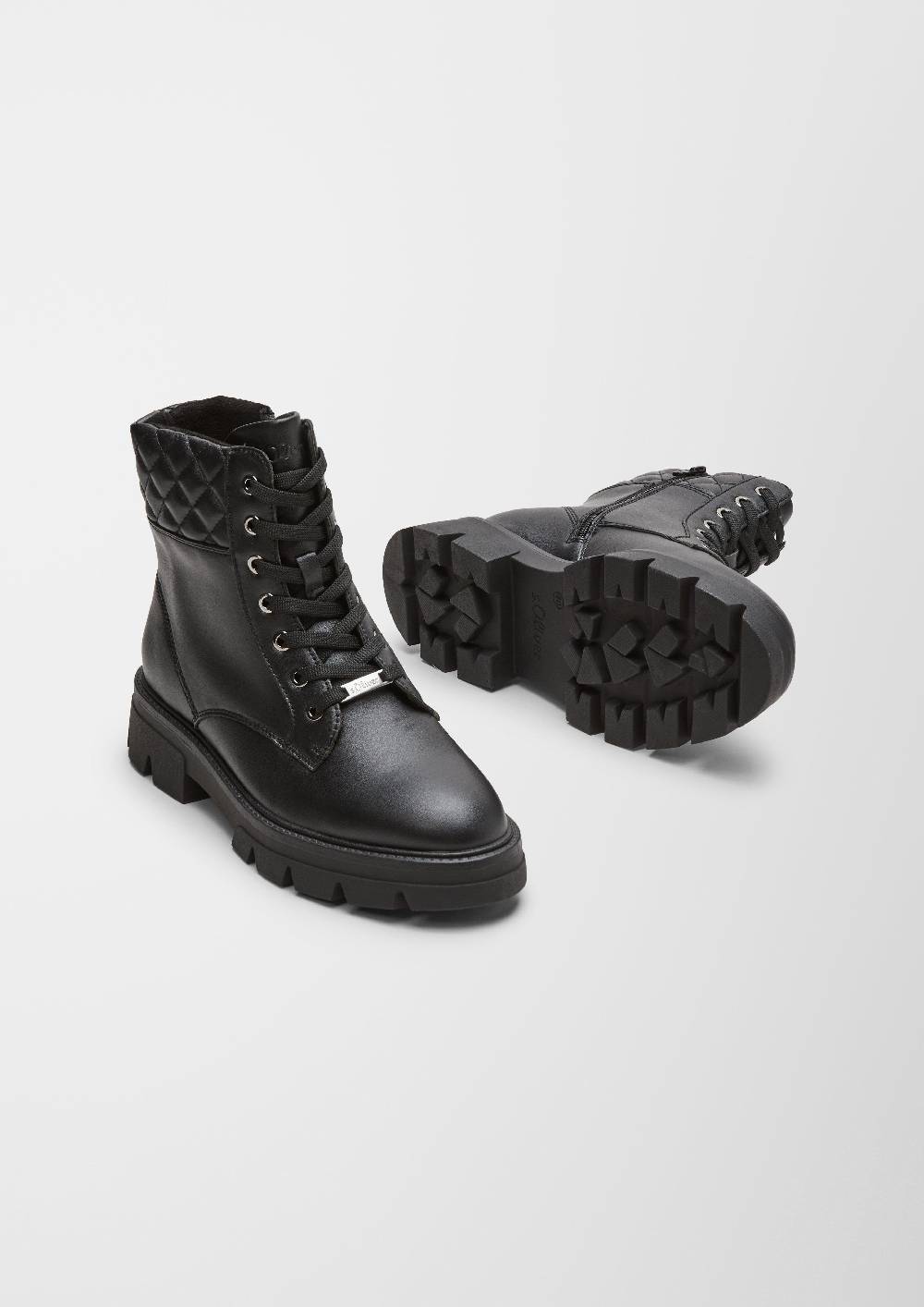 S.Oliver Stiefeletten Mit Steppmuster