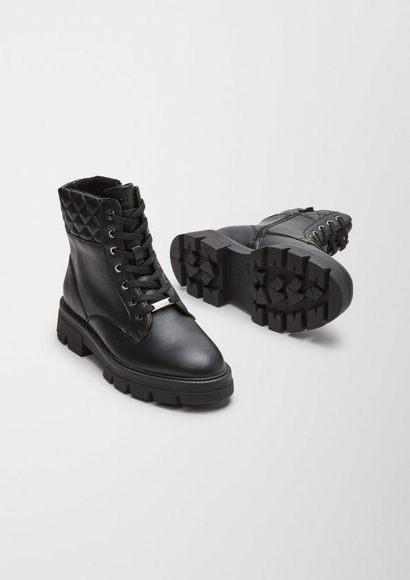 s.Oliver Stiefeletten mit Steppmuster