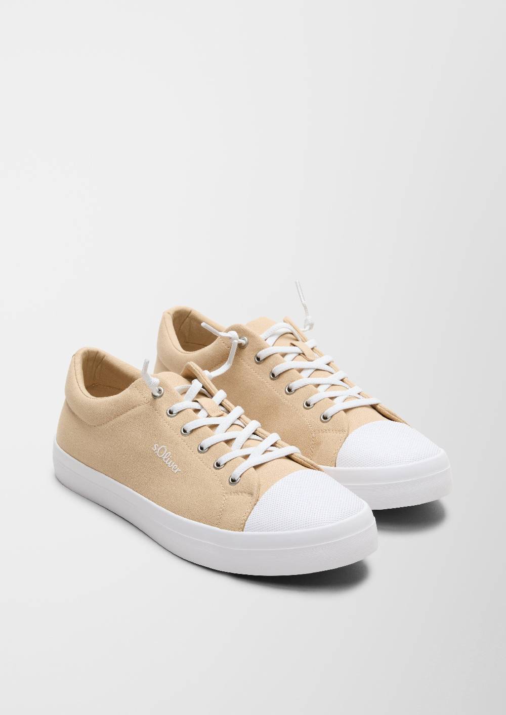 S.Oliver Stoffsneaker Mit Gummierter Spitze