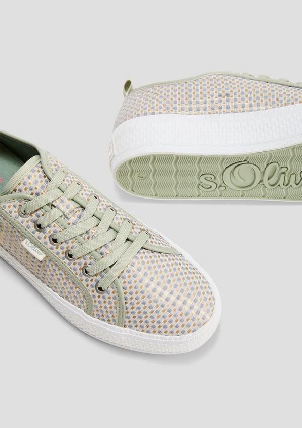 s.Oliver Stoffsneaker mit Logo-Details