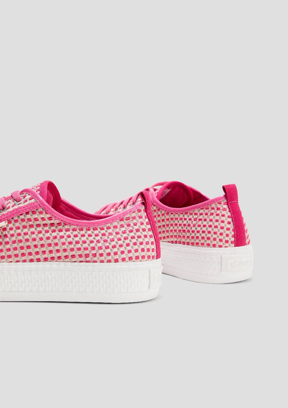 S.Oliver Stoffsneaker Mit Logo-Details