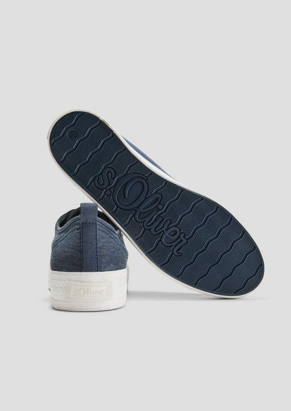 s.Oliver Stoffsneaker mit Logo-Details
