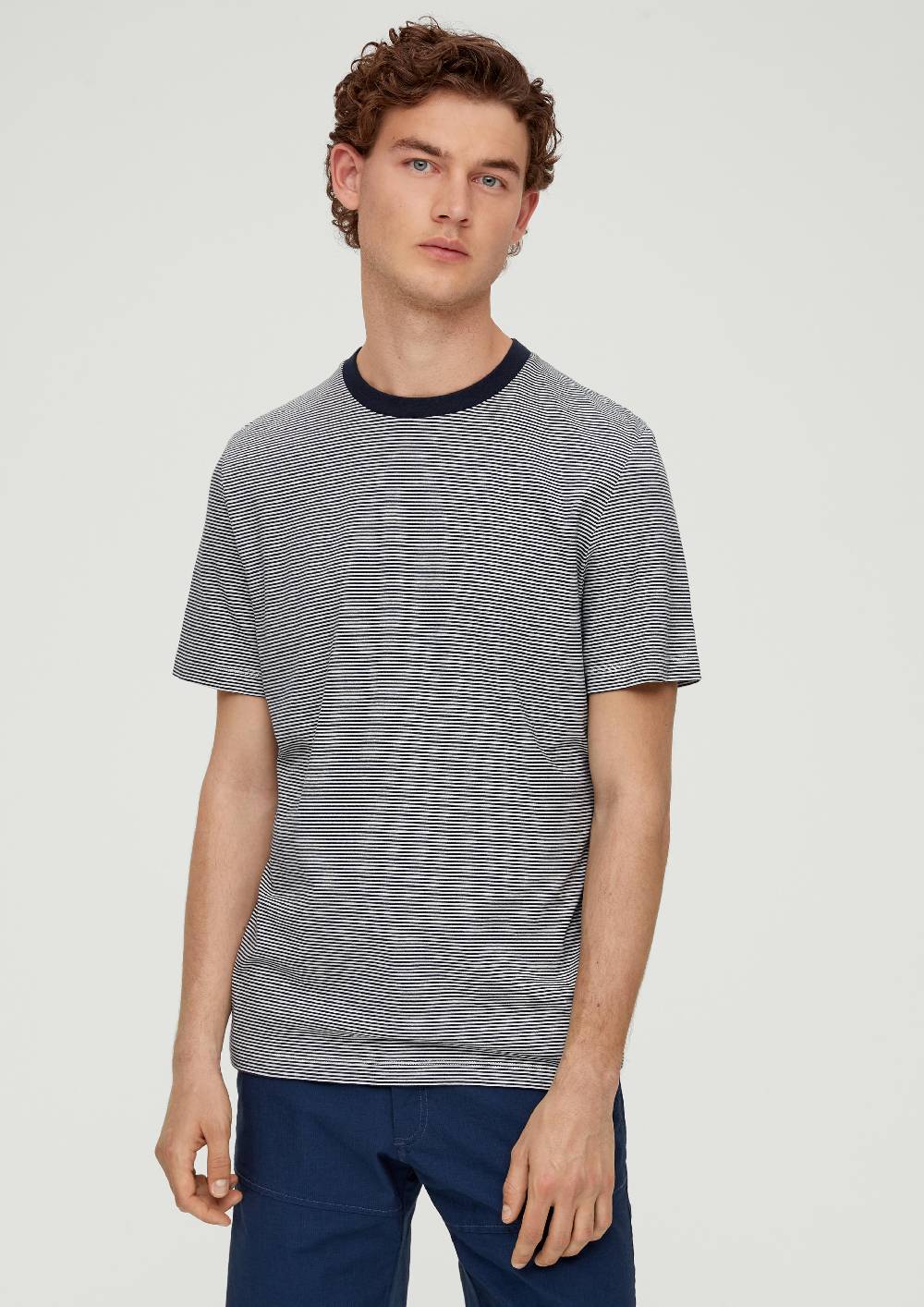 S.Oliver Streifenshirt Aus Modalmix