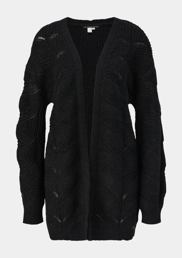 s.Oliver Strick-Cardigan mit Zopfmuster