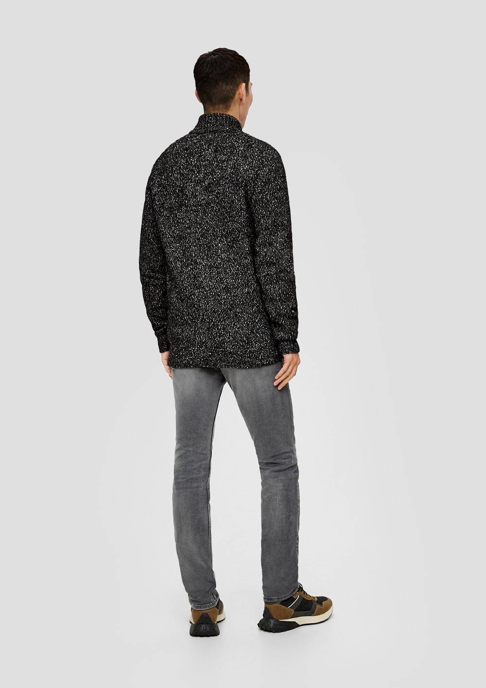 S.Oliver Strickcardigan Mit Reißverschluss