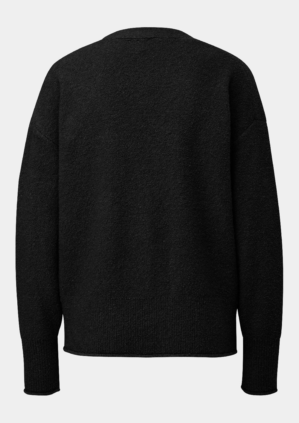 S.Oliver Strickjacke Aus Baumwoll-Bouclé