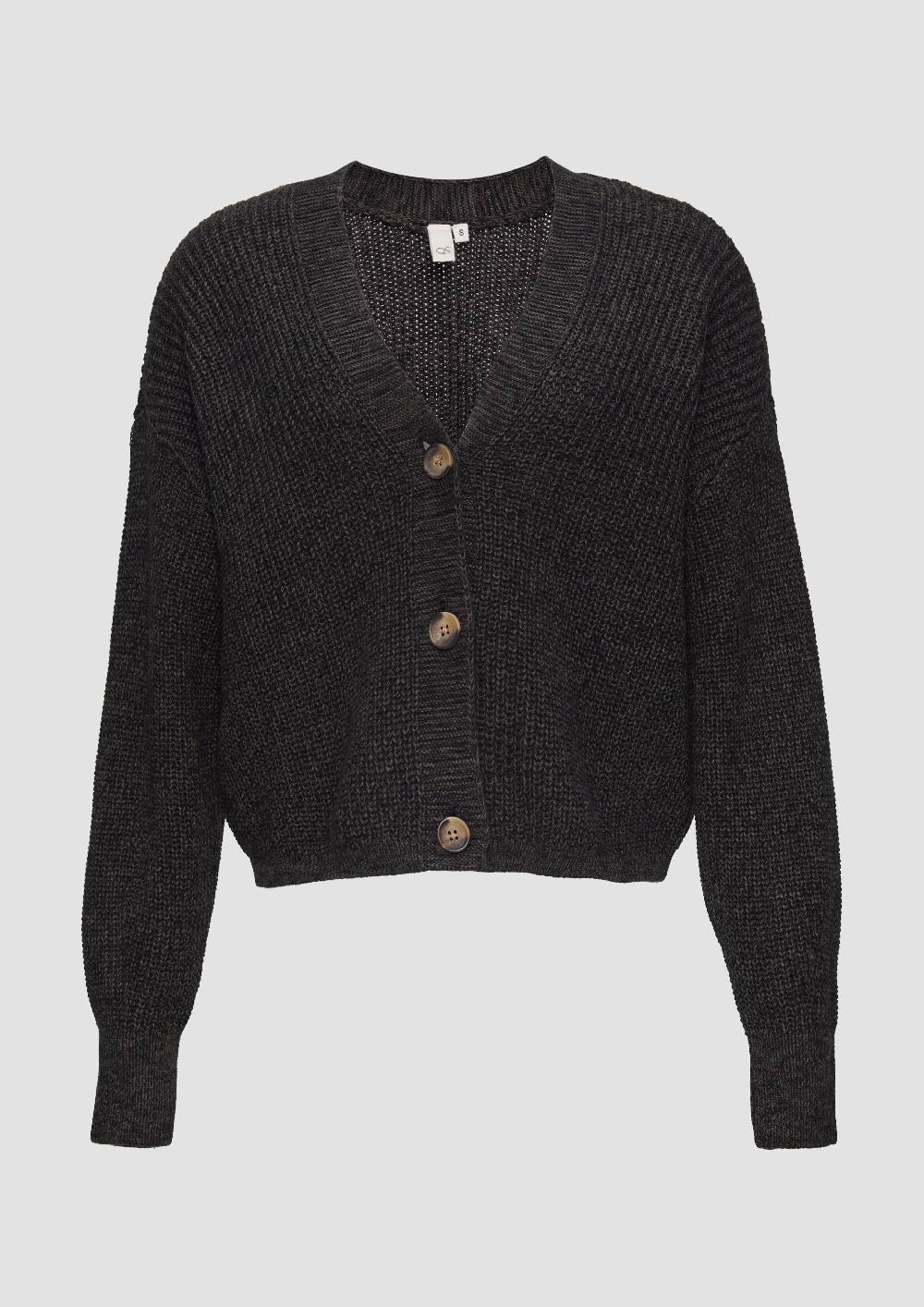 S.Oliver Strickjacke Aus Baumwollmix