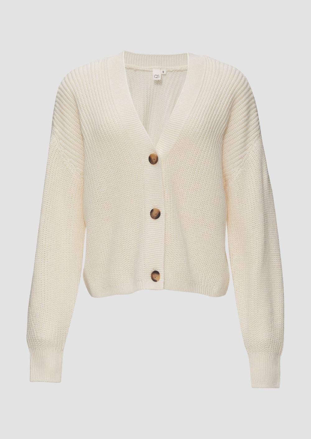 S.Oliver Strickjacke Aus Baumwollmix