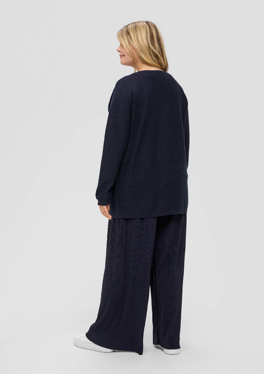 S.Oliver Strickjacke Aus Viskosemix