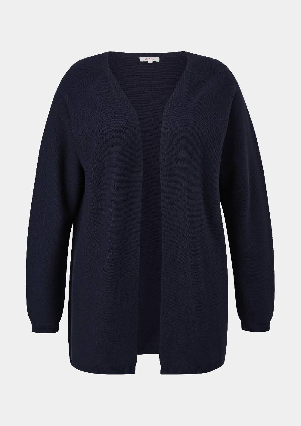 S.Oliver Strickjacke Aus Viskosemix