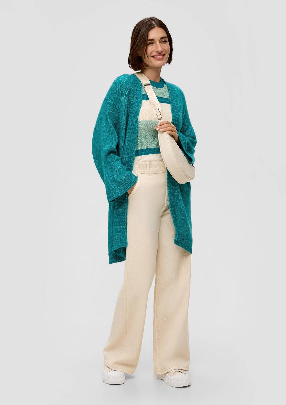 S.Oliver Strickjacke Im Oversize-Schnitt