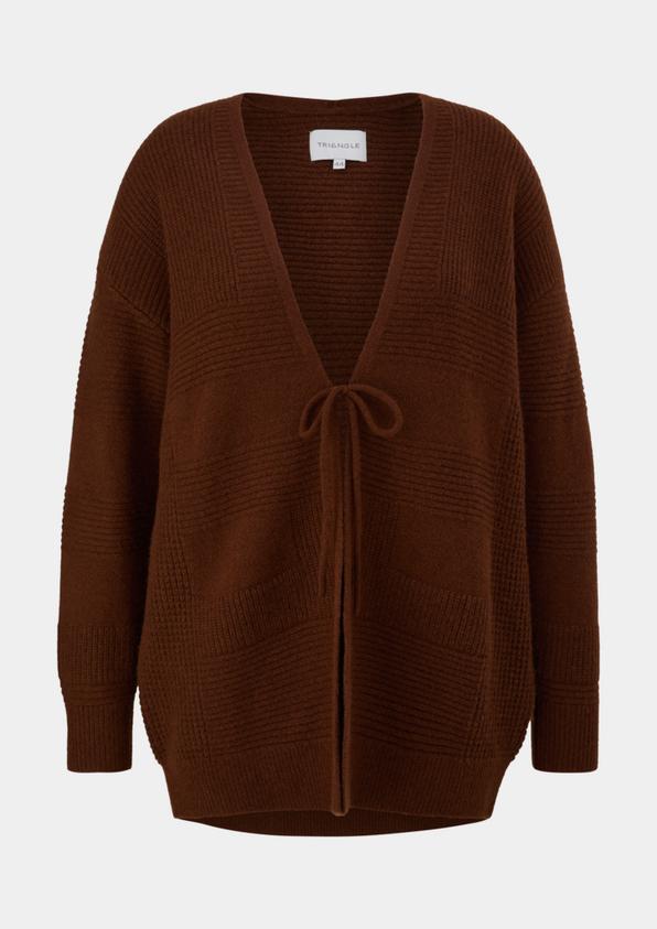 S.Oliver Strickjacke Mit Bindeband